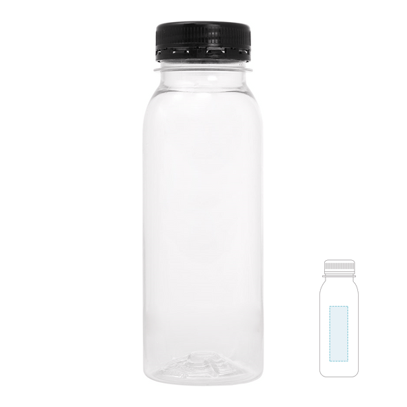 Transparent PET bottles